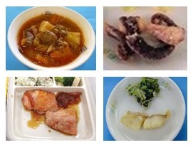 県産食材提供を受けた料理