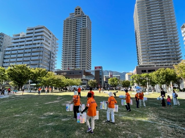 区勢振興会・育英会総会（夢ナリエ①）